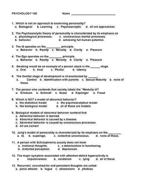 phycology quiz|psychology quiz questions and answers.